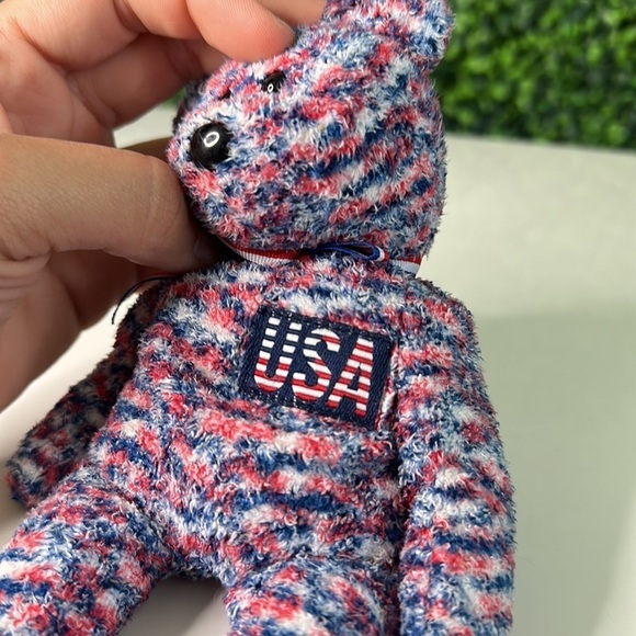 Rare Ty Beanie Babies "USA" Bear - Limited Edition Collectible 🌟 - Picture 11 of 11
